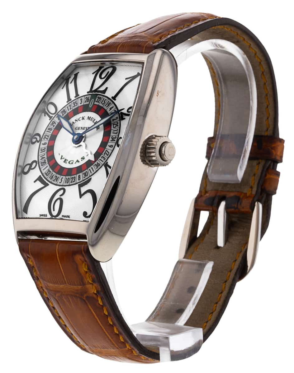 Pre Owned Franck Muller Cintr e Curvex 5850 Vegas Watch